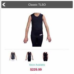 SPIO Classic TLSO size 47 Therapy Autism Sensory